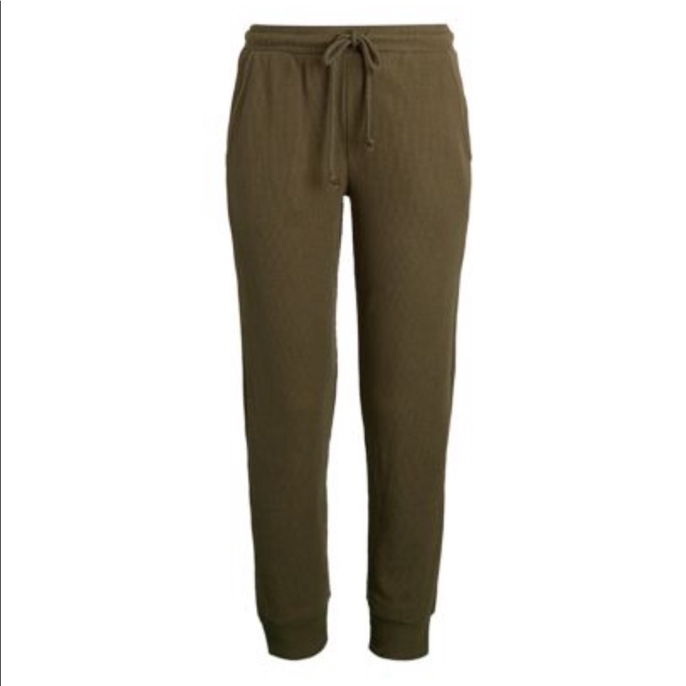 Olive joggers